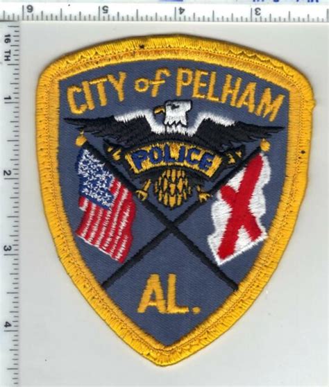 City of Pelham Police (Alabama) 1st Issue Uniform Take-Off Shoulder Patch | eBay