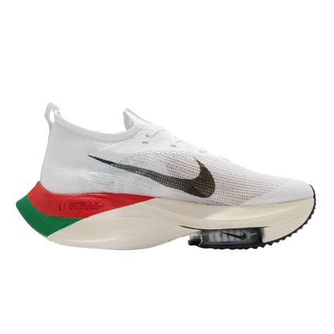 BUY Nike Air Zoom Alphafly Next% Eliud Kipchoge White Black Lucky Green ...