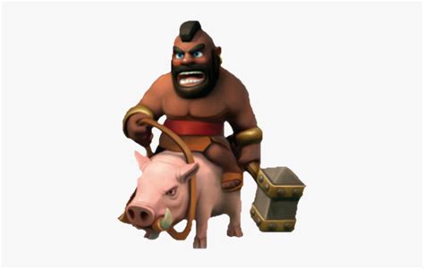 Clash Royale Hog Rider Png, Transparent Png - kindpng