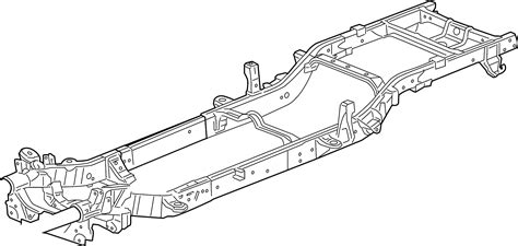 Dodge Dakota Frame Rail. 2WD, club cab - 68004263AB | Amherst OH