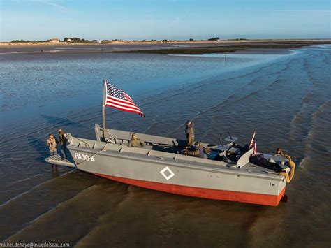 Barge américaine LCVP Higgins Boat | Manche Tourisme