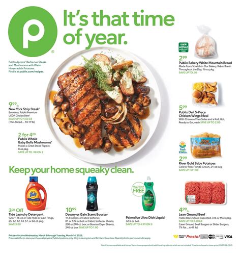 Publix Weekly Sale Ad (9/13/23 OR 9/14/23) and Bogo Ad