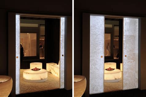 If It's Hip, It's Here (Archives): Indoor and Outdoor Alabaster Furnishings That Glow From Within.