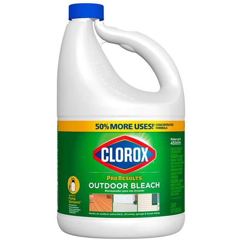 121 oz. Pro Results Concentrated Liquid Outdoor Bleach Cleaner - Walmart.com