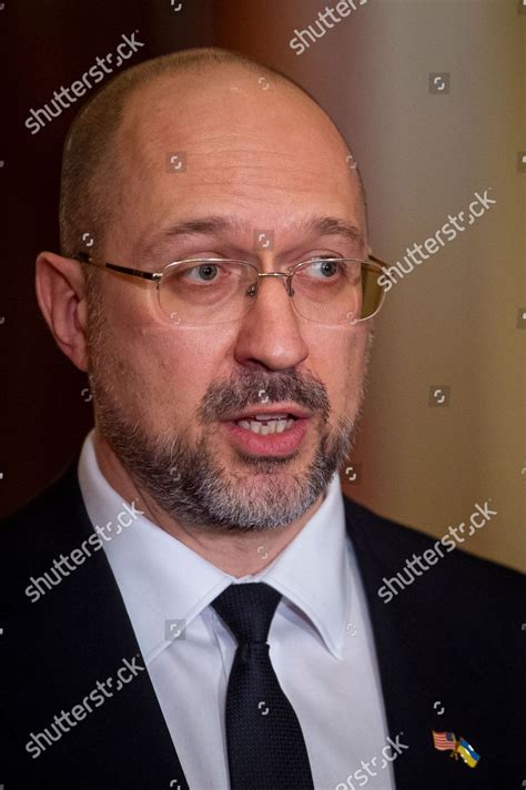 Prime Minister Ukraine Denys Shmyhal Attends Editorial Stock Photo ...