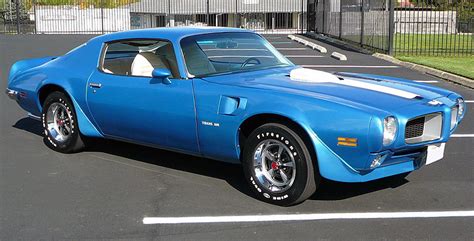 1972 Pontiac Firebird Trans Am 455 - price and specifications