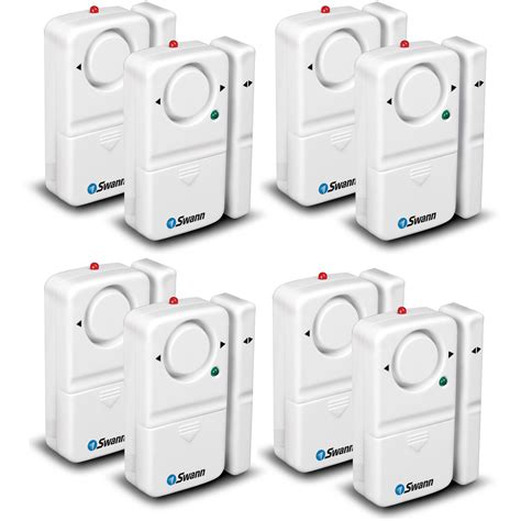 Swann Magnetic Window/Door Alarm (Pack of 8) SWHOM-MDAPK8-GL B&H