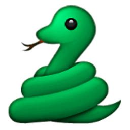 🐍 Snake Emoji (U+1F40D/U+E52D)