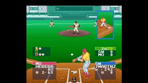 Super Ultra Baseball 2 (SUPER NINTENDO) - YouTube