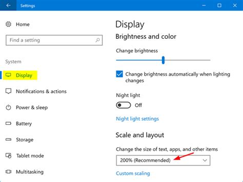 How to Change DPI Scaling Settings in Windows 10 | Password Recovery