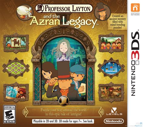 Professor Layton And The Azran Legacy Puzzles - fasroutdoor