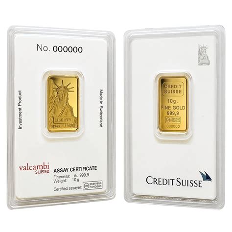 Credit suisse gold bar 10 oz - frogtop