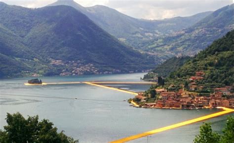 These Floating Piers Opens on Lake Iseo (Italy) allowing Visitors to “Walk on Water”