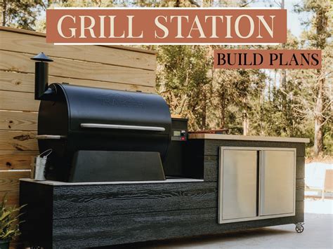 PDF Outdoor Grill Station Build Plans - Etsy