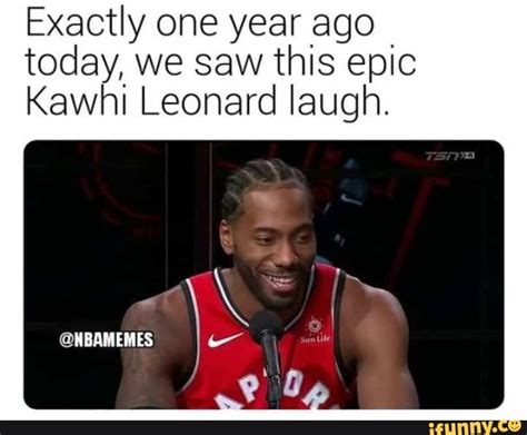 Epic Kawhi Leonard Laugh