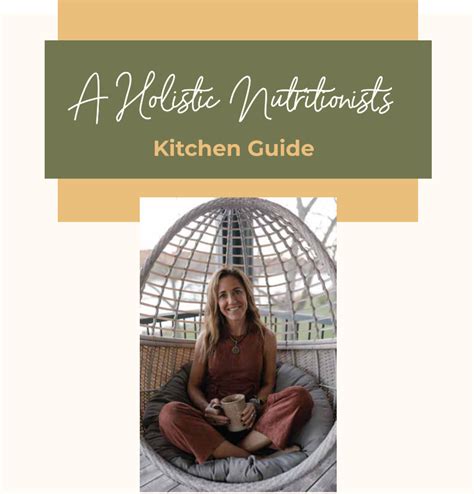 Holistic Nutrition Kitchen Guide