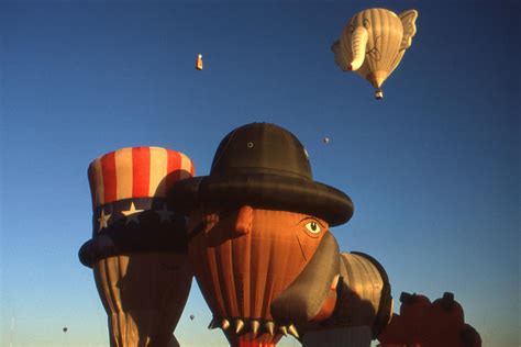 Albuquerque Hot Air Balloon Festival - Special Shapes Photograph by Peter Potter