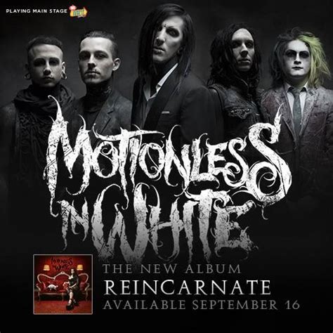 Motionless in White Reveal Reincarnate Album Cover | EMinorMedia