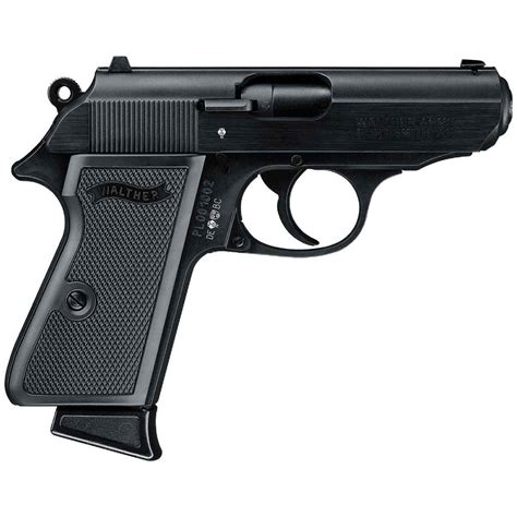 Walther PPK/S 22 Long Rifle 3.3in Nickel Pistol - 10+1 Rounds | Sportsman's Warehouse