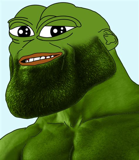 Pepe gigachad | GigaChad | Know Your Meme