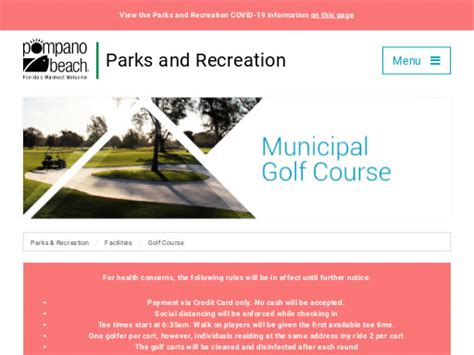 Pompano Beach Public Golf Courses (3 Best Rated!)