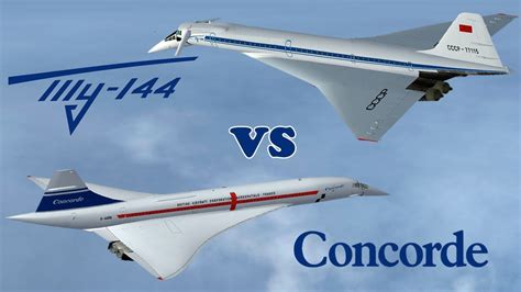 Concorde vs Tu-144 | Quick Comparison | Supersonic Legends In Digits ...