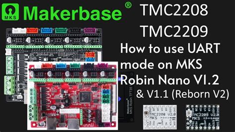 Vref - Irms - UART - TMC2209 TMC2226 TMC2208 TMC2225 + Makerbase MKS Robin Nano V1.2 & V1.1 ...