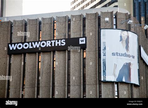 Large Woolworths Billboard in Cape Town City Centre - South Africa ...