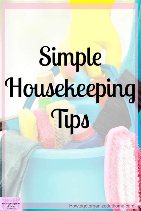 3 Housekeeping Skills You Need To Learn To Help You At Home