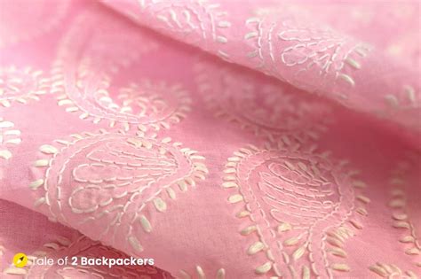 Lucknow Chikankari saree | Tale of 2 Backpackers