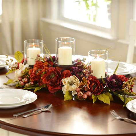 15 Dining Room Table Candle Centerpieces Inspirations - DHOMISH