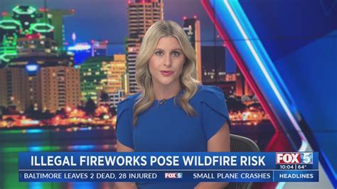 Illegal Fireworks Pose Wildfire Risk - YouTube