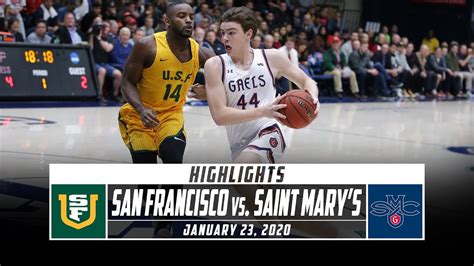 San Francisco vs. Saint Mary's Basketball Highlights (2019-20) | Stadium - YouTube