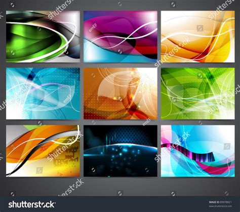 Vector Design Eps10 Abstract Banner Set Stock Vector (Royalty Free) 89978821 | Shutterstock