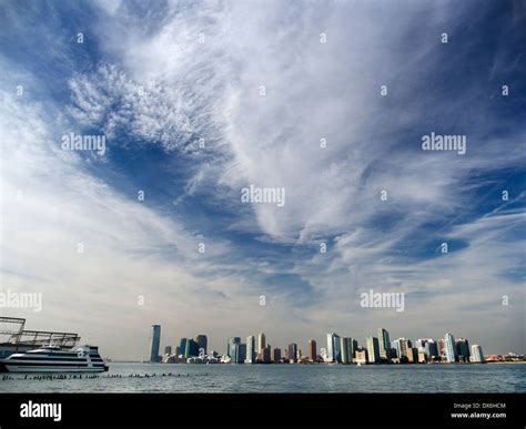 New Jersey skyline - New York, USA Stock Photo - Alamy