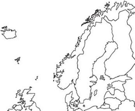 Northern Europe Map Diagram | Quizlet