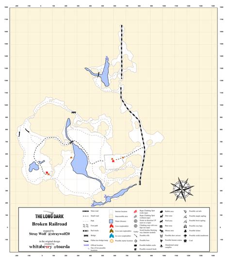 The Long Dark Broken Railroad Map – Map Of The Usa With State Names