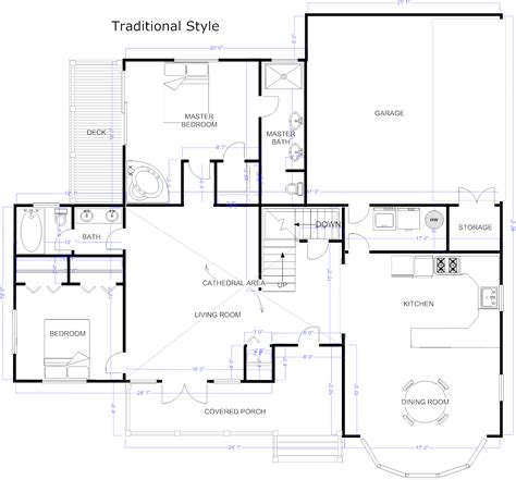 Floor Plan Maker - Draw Floor Plans with Floor Plan Templates