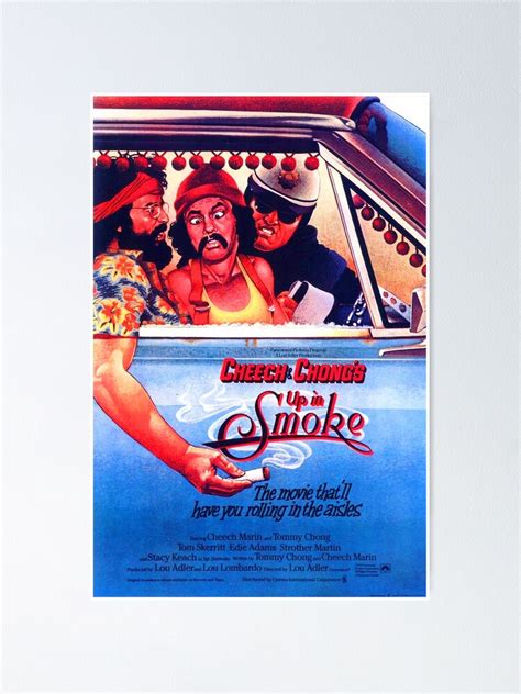 "Up In Smoke Movie Poster 1978" Poster for Sale by BetterDaze | Redbubble