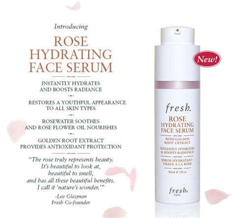 The Metro Perspective: Fresh Rose Hydrating Face Serum