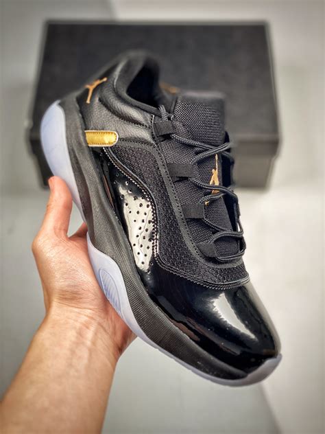 Jordan 11 CMFT Low Black/Metallic Gold – FashionMarshall Shoes