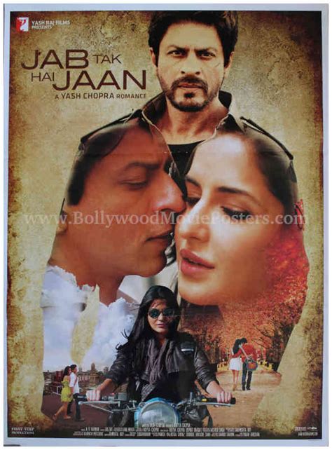 SRK movie posters Jab Tak Hai Jaan