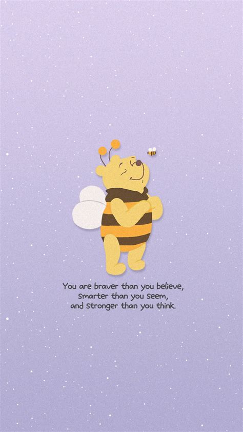 Download Winnie The Pooh In Bee Costume Wallpaper | Wallpapers.com