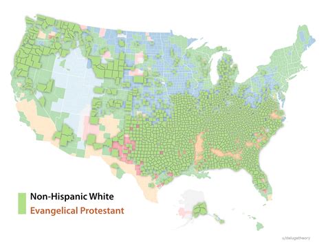 Dominant religions in the U.S., county by county - Big Think