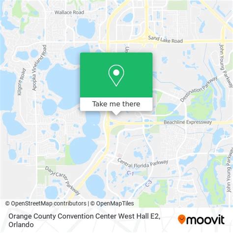 How to get to Orange County Convention Center West Hall E2 in Orlando by bus?