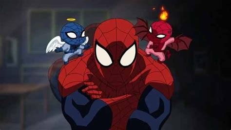 The humor. | Ultimate spiderman, Spiderman cartoon, Spiderman