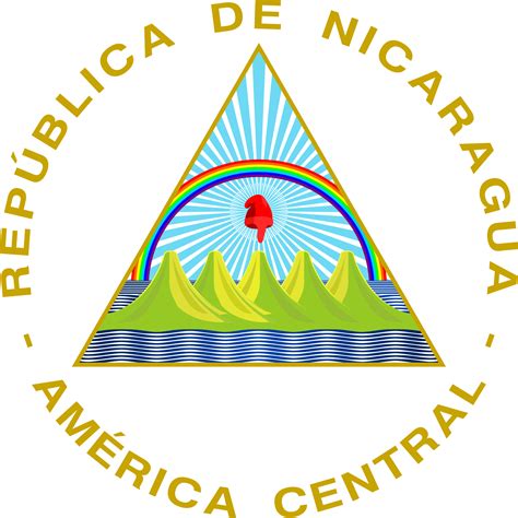 The official Emblem of the nicaragua