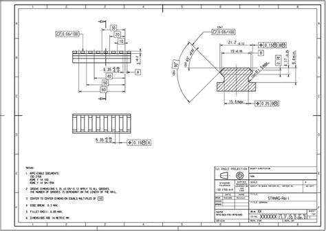 Parametric NATO (Picatinny) rail by Jamie B. | Download free STL model ...