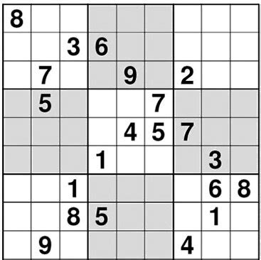 2: Sudoku 9x9 grid puzzle | Download Scientific Diagram