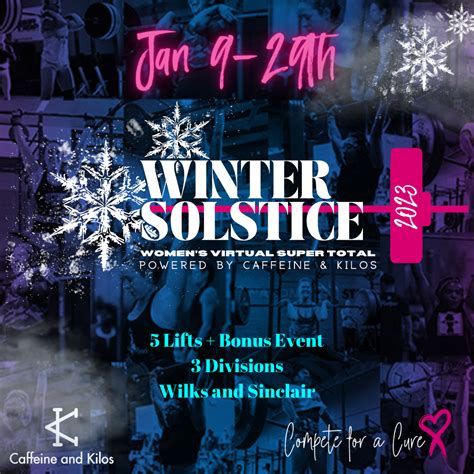 Winter Solstice 2023 | Powered by Competition Corner ®| Official Site